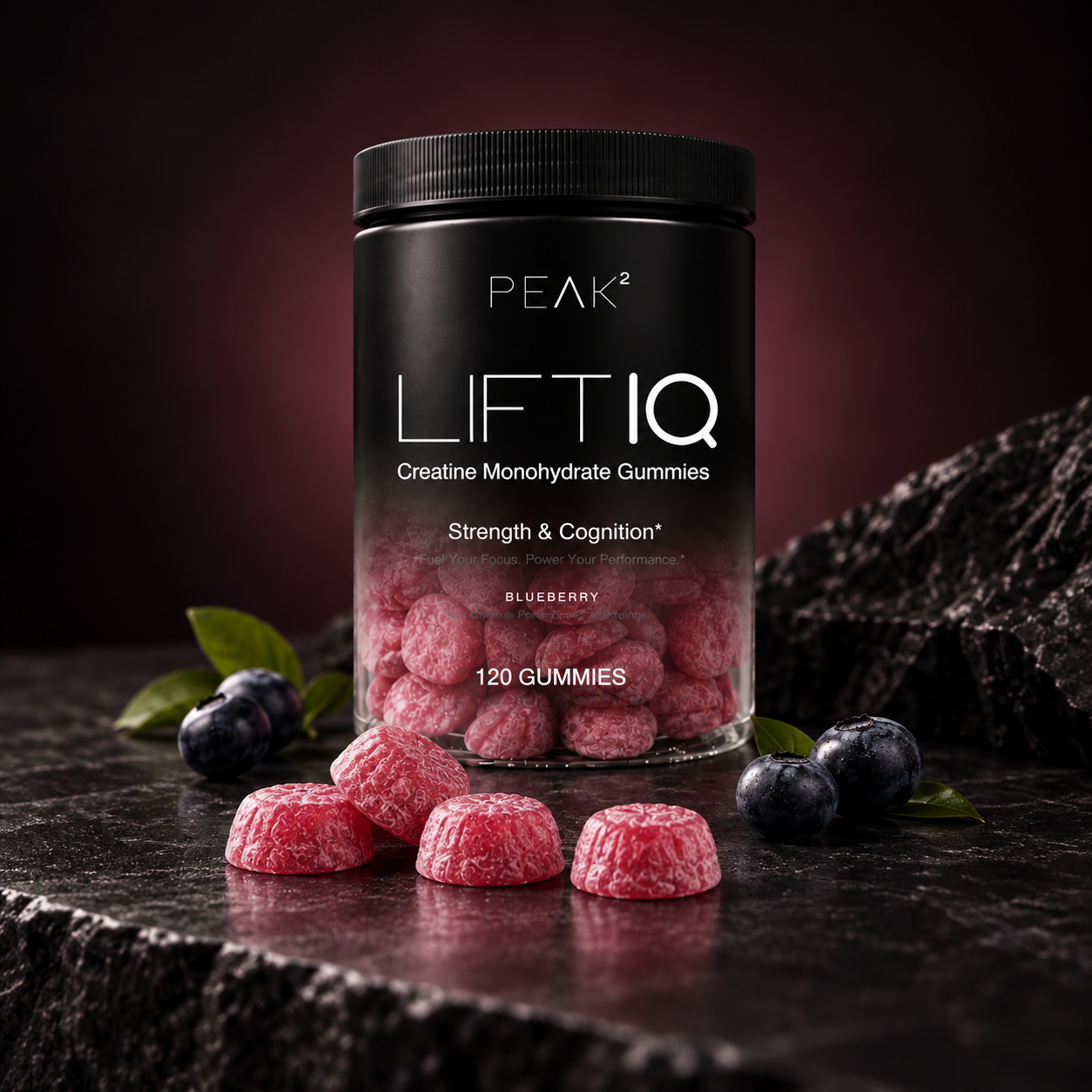 Four LIFTIQ gummies